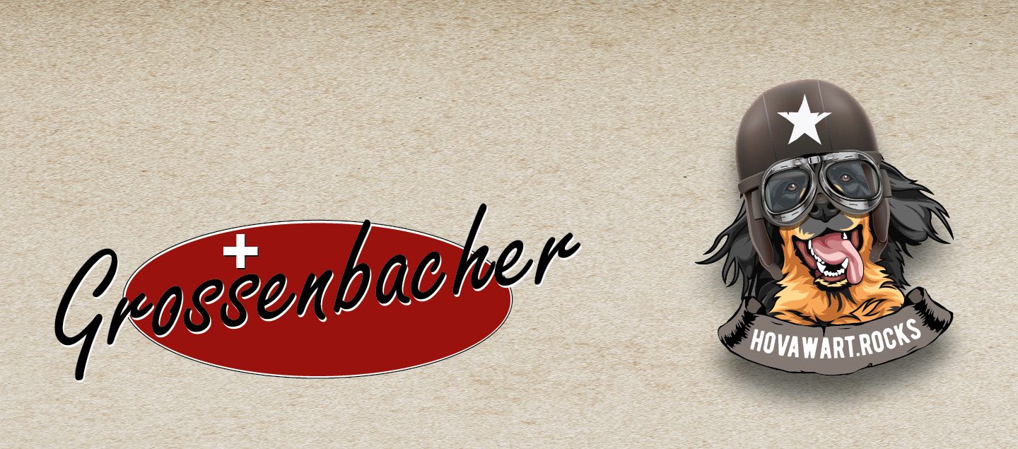 Grossenbacher und Hovawart Rocks Logos