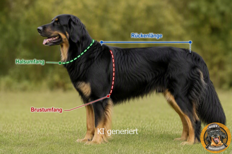 Hund messen leicht gemacht: Rückenlänge, Brustumfang und Halsumfang richtig ermitteln