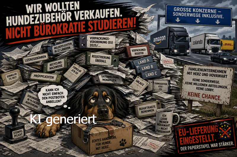 EU Wahnsinn bei der Verpackungsverordnung