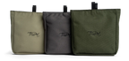 Drei robuste Hundetaschen nebeneinander