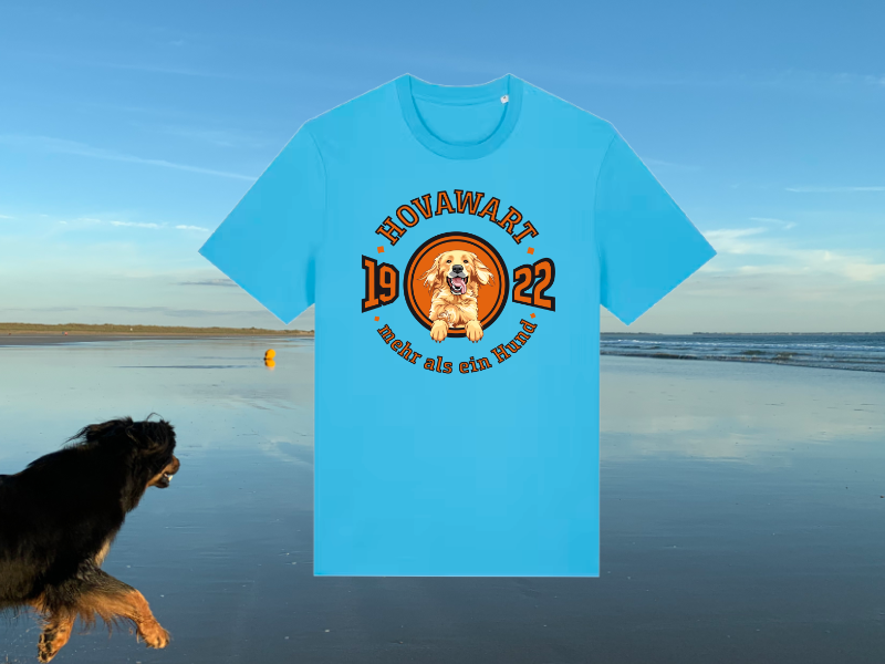 T-Shirt mit Hovawart-Hundemotiv