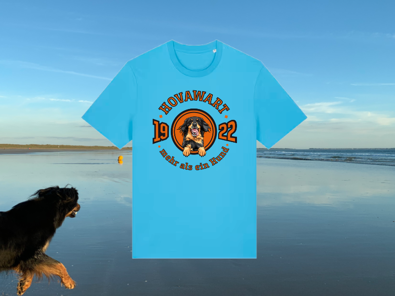 T-Shirt mit Hovawart-Hundemotiv