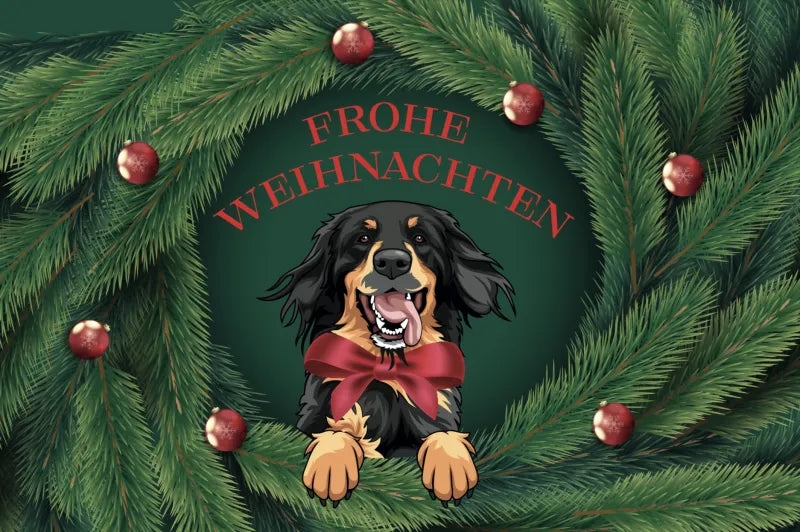 Aufkleber-Frohe Weihnachten