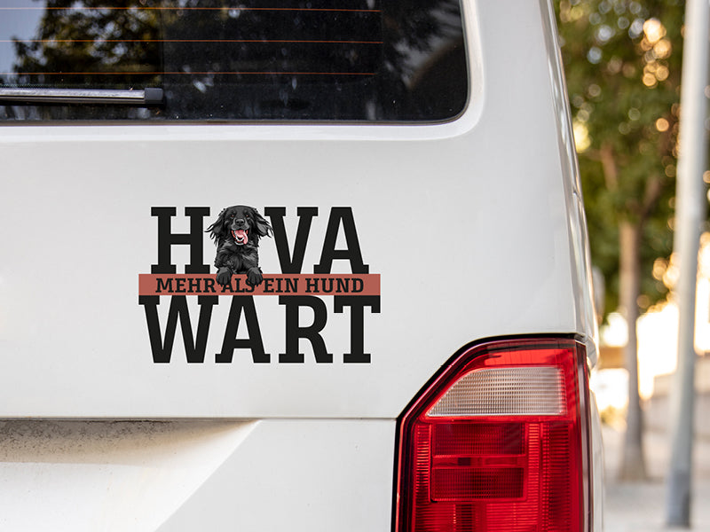 Autoaufkleber Hovawart großer Hund