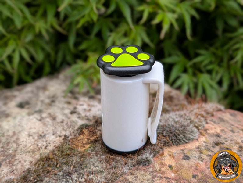 Clicker zur Einhandbedienung mit einer Taste in Pfotenform