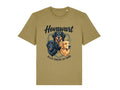 Hovawart T-Shirt Damen olivgrün – hochwertiges Shirt mit drei Hovawart Motiven und Schriftzug „Alles andere ist Hund“