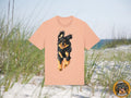T-Shirt mit großem Hundemotiv