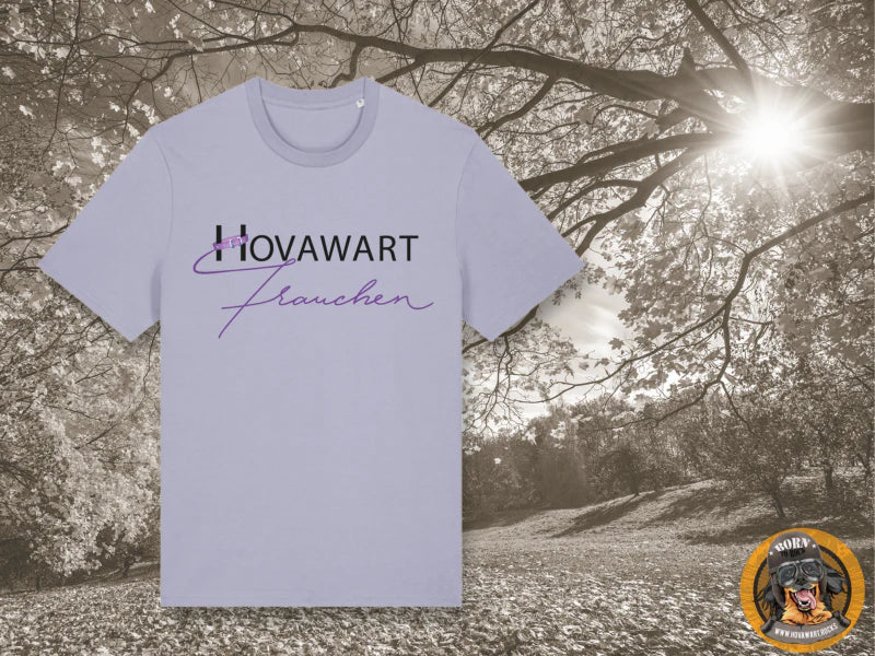 T-Shirt Hovawart-Frauchen im Park