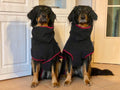 Der Hundebademantel f+r grosse und lange Hunde