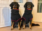 Der Hundebademantel f+r grosse und lange Hunde