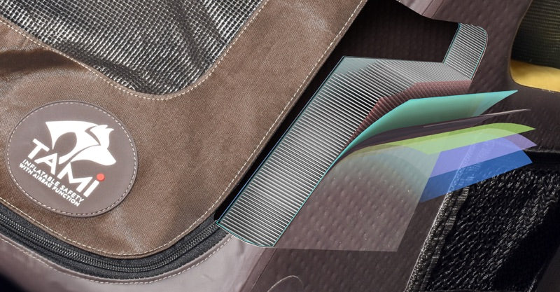 Robuste Hundetasche mit Materialschichten