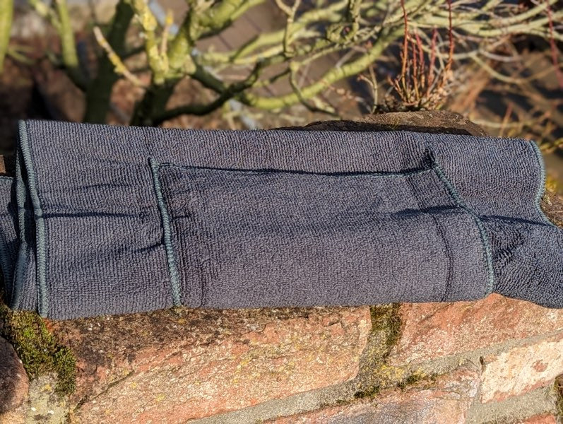 Hundehandtuch mit Taschen