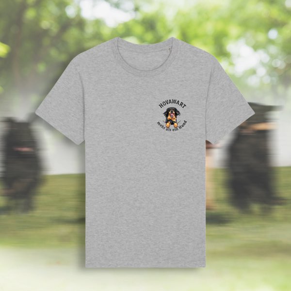 Graues T-Shirt mit Hovawart-Motiv