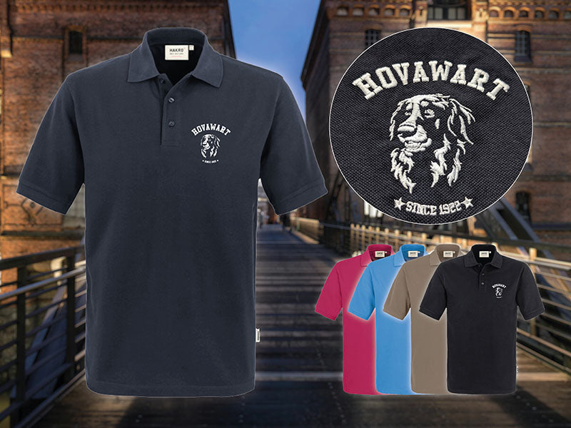 Hovawart Polo Shirts in 5 Farben mit hochwertigem Stick