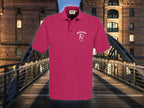 Polo Shirt Hovawart in der Farbe Magenta