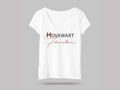 Weißes T-Shirt mit Hovawart-Aufdruck