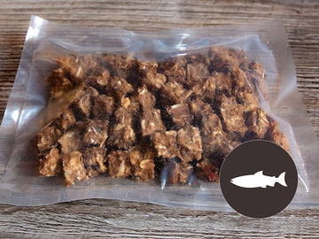Dorsch-Lachs-Würfel für den Hund