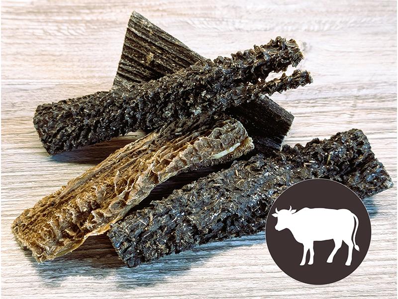 Rinderpansen naturbelassen, gut für die Darmflora des Hundes