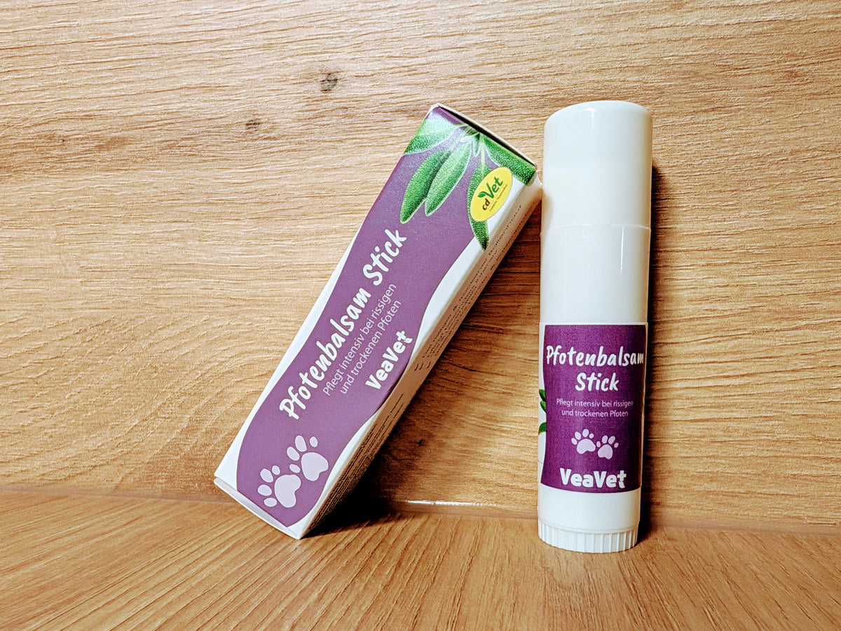 Pfotenbalsam Stick mit Verpackung 