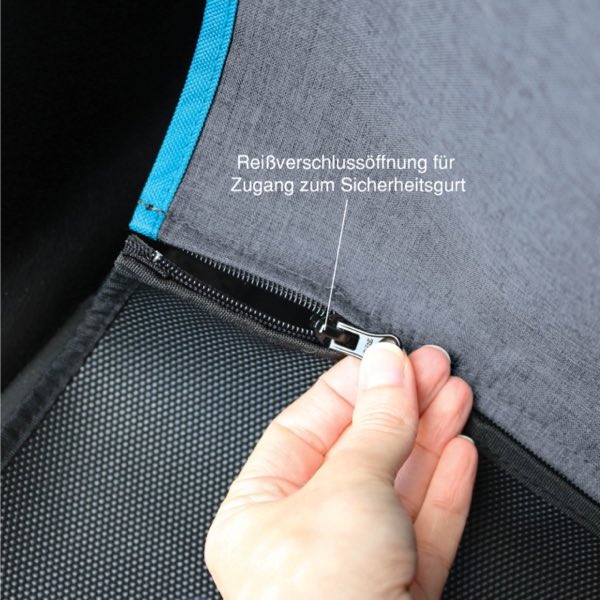 Rücksitzbankschutz und Fußraumschutz für Hundehlter