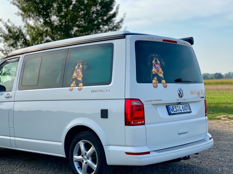 Hochwertiger Aufkleber Hovawart