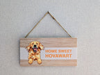 Tür Schild Hovawart blond