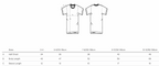 Größentabelle für das Hovawart Rocks Kinder T-Shirt, zeigt Brustweite, Körperlänge und Ärmellänge in Größen von 3-4 bis 12-13 Jahren.