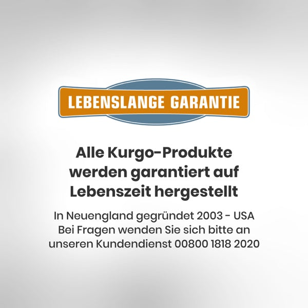 Lebenslange Garantie für Hundeausrüstung