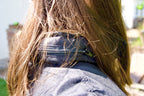 Jacke mit Reißverschluss im Alltag