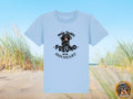 Hellblaues T-Shirt mit Hovawart-Aufdruck