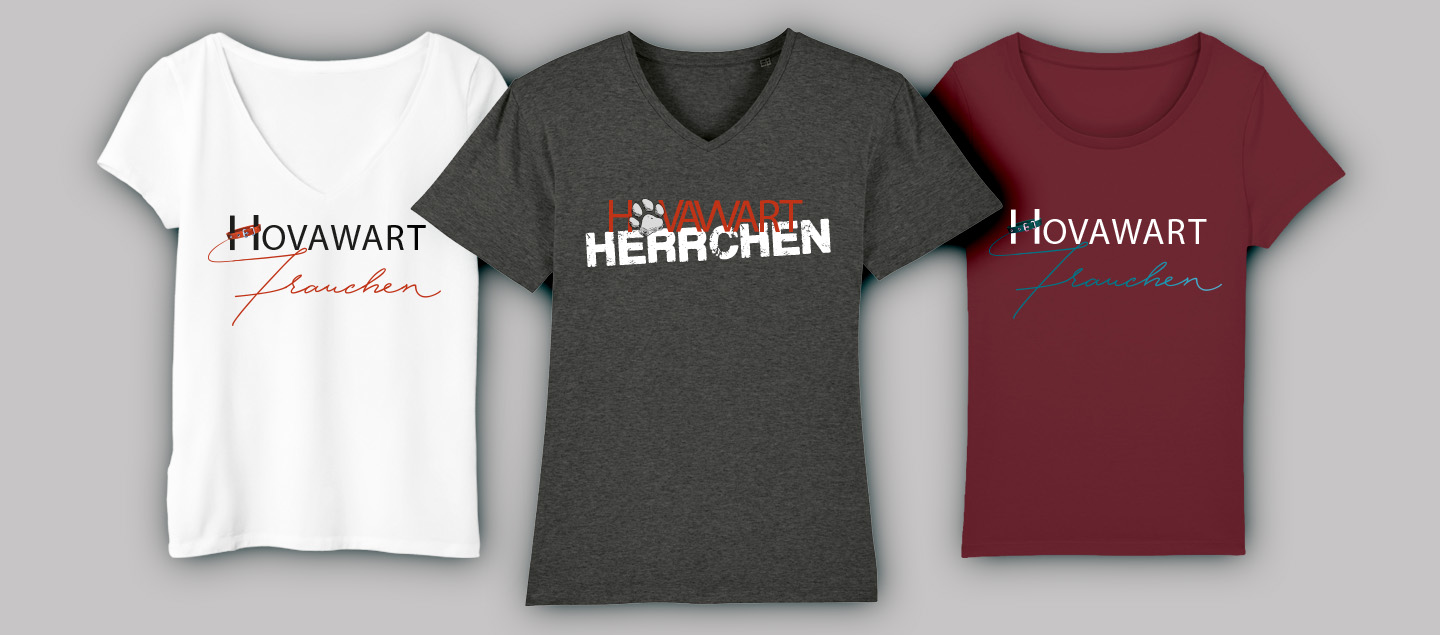 Hovawart Herrchen und Frauchen T-Shirt
