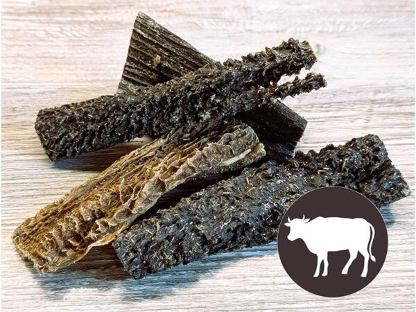 Rinderpansen naturbelassen, gut für die Darmflora des Hundes