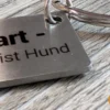 Edelstahl Schlüsselanhänger