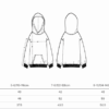 Grössenangaben für Hovawart Hoodie Kids